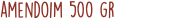 amendoim 500 gr